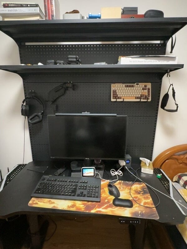 Customer photo review of Night Aegis KOKO PegBoard