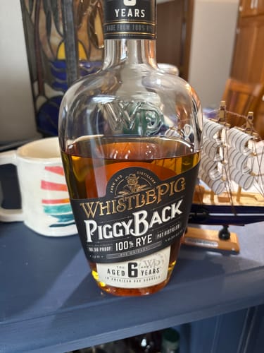 Customer photo review of Whistlepig Piggyback Aged 6 Years 100% Rye Whiskey