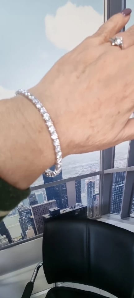 Customer photo review of Tennis Bracelet