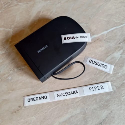 Customer photo review of D11 2024 Upgraded 0.5 Inch Label Maker Machine with Tape - 300dpi upgraded resolution