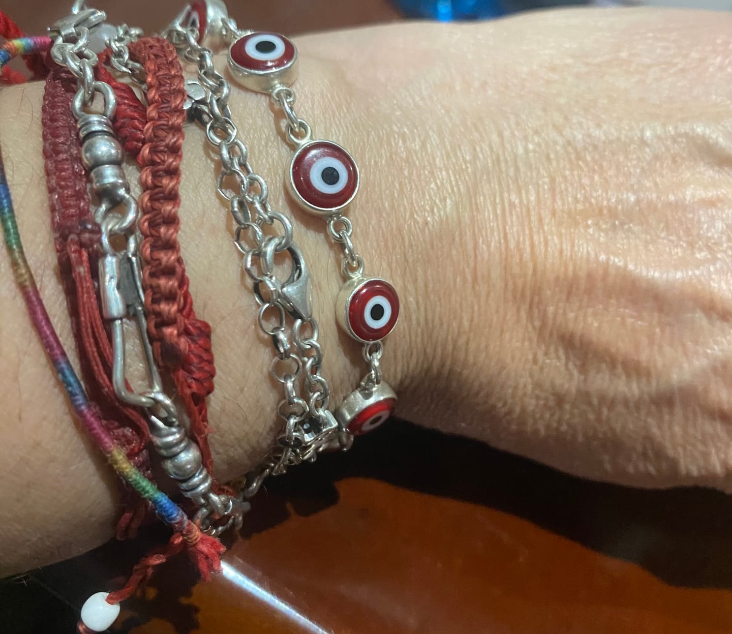 Customer photo review of Brazalete engarzado