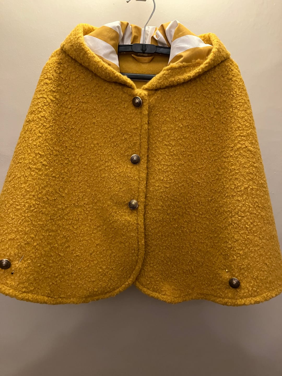 Customer photo review of Plain Boucle Fabric
