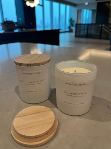Customer photo review of Iced Vanilla Woods