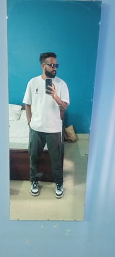 Customer photo review of COOPER River Blue Men's casual sneaker