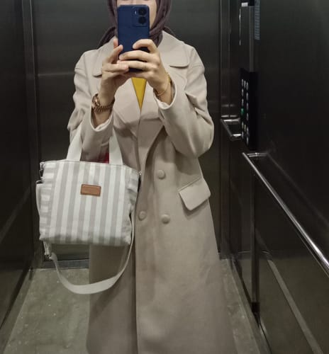 Customer photo review of Oversize Atkılı Taş Kaban