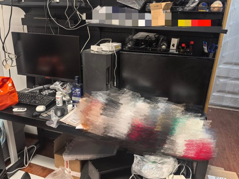 Customer photo review of Night Aegis KOKO PegBoard