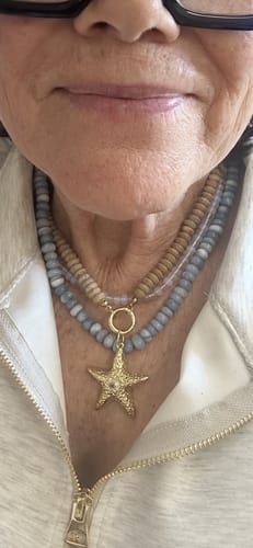 Customer photo review of Margot Necklace