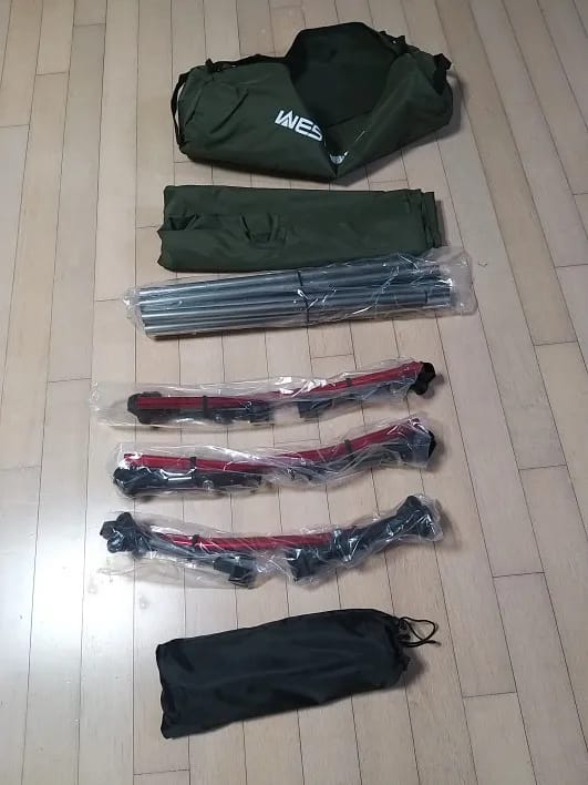 Customer photo review of Naturwide Outdoor Feldbett – Ultraleicht & Faltbar