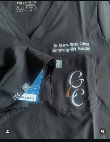 Customer photo review of Jogger MoveTech® Scrub Pants - Women / So Black