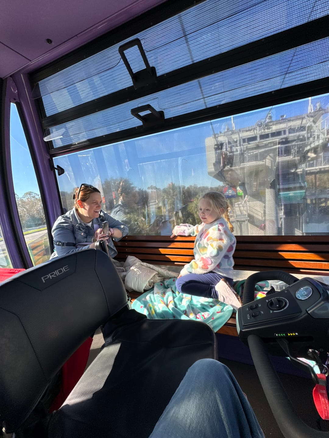 Customer photo review of Multiday Rental 4 Wheel 400 Pound Capacity Scooter