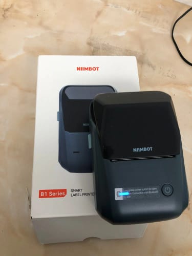 Customer photo review of B1 Inkless Thermal Label Printer, Create Professional Labels with Ease