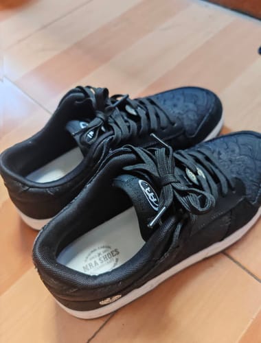 Customer photo review of MRA "Ryū no Kaze" Silk-Pattern Sneakers