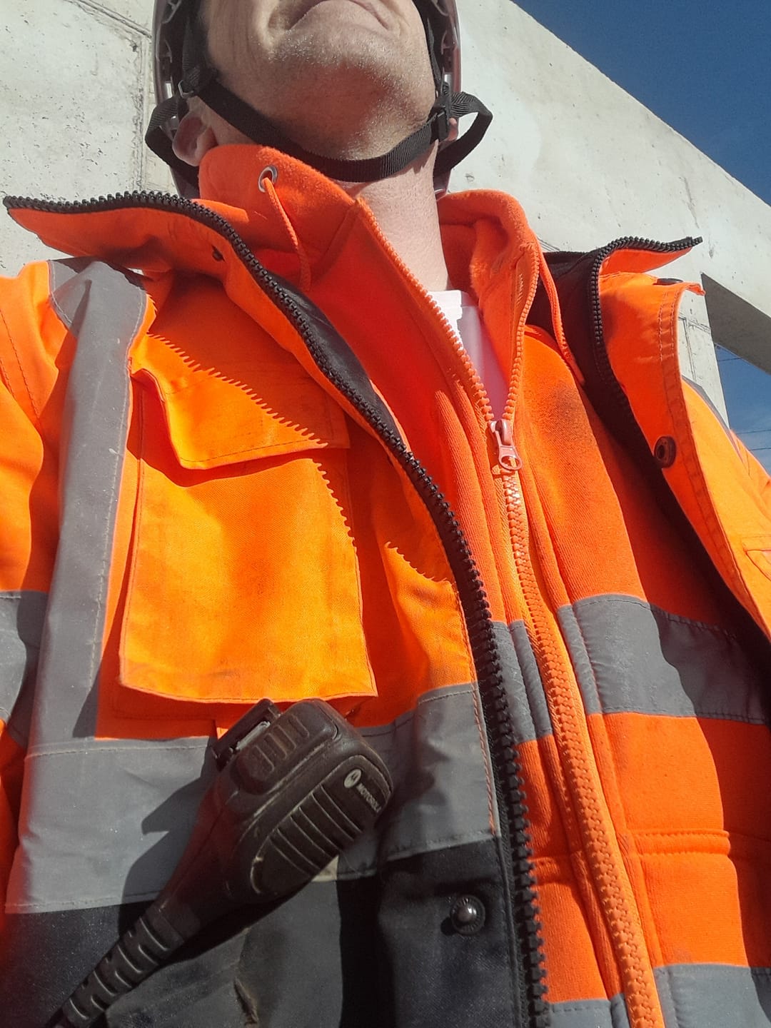 Customer photo review of Two Tone Bomber Jacket EN ISO 20471