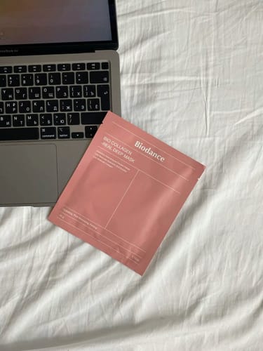 Customer photo review of BIODANCE Bio-Collagen Real Deep Mask veido kaukė
