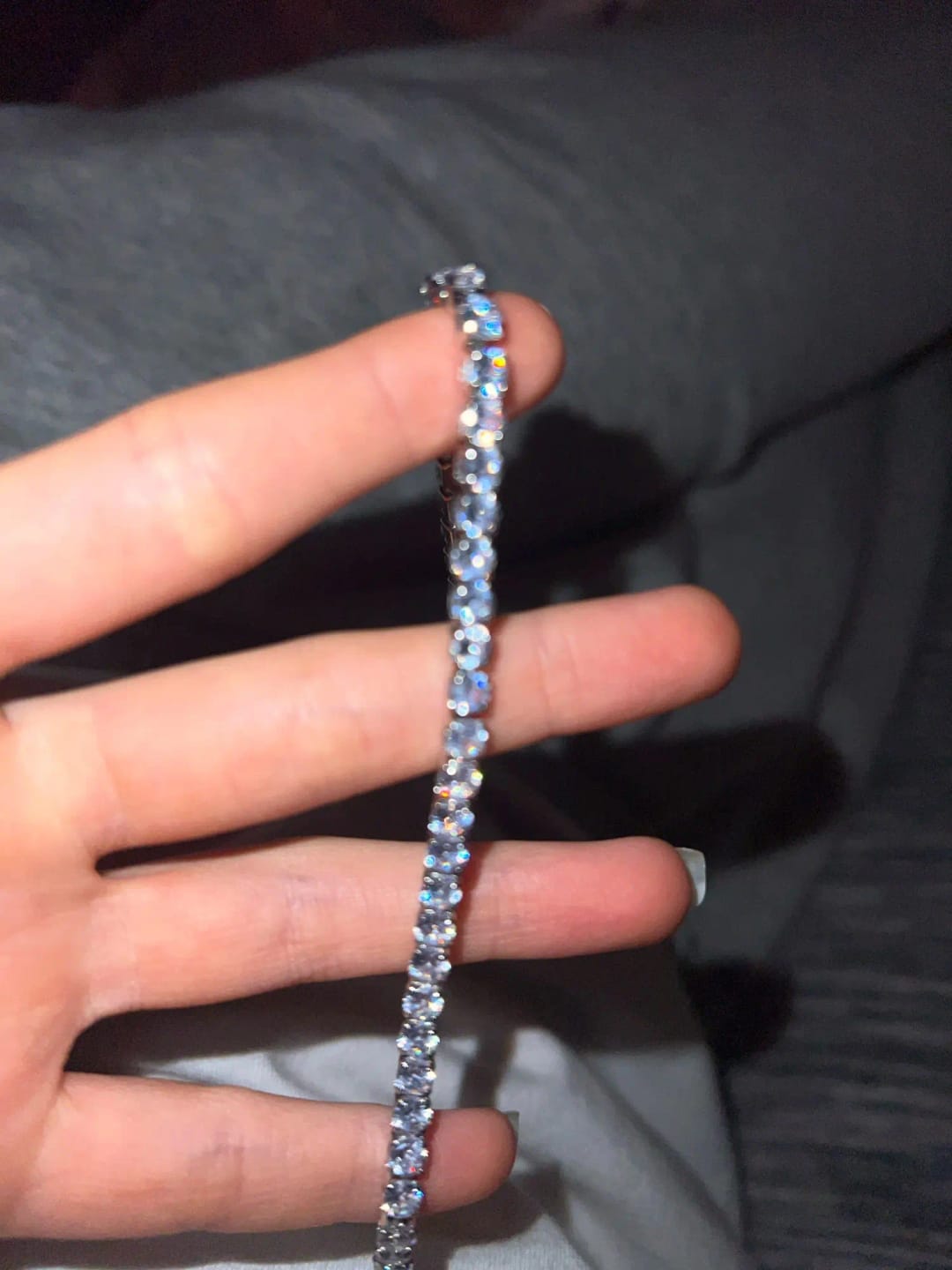 Customer photo review of Tennis Bracelet