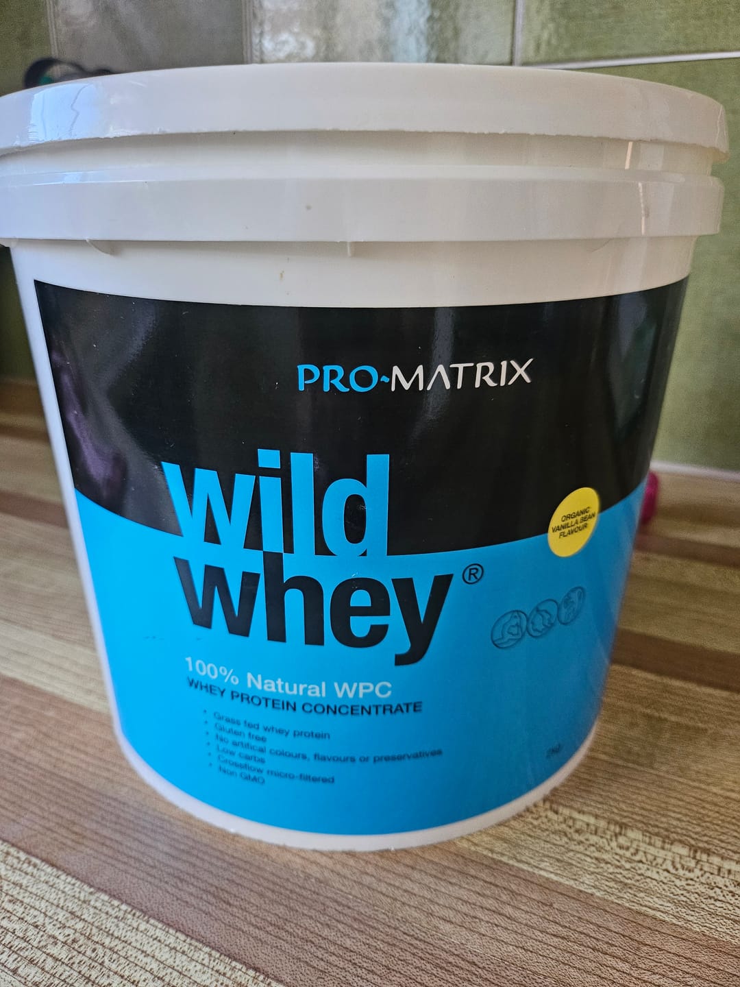 Customer photo review of 2kg VANILLA, Concentrate WILD WHEY