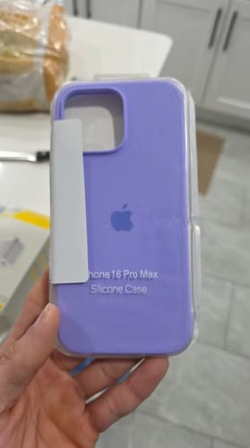 Customer photo review of iPhone Silicone Case (Lilac)