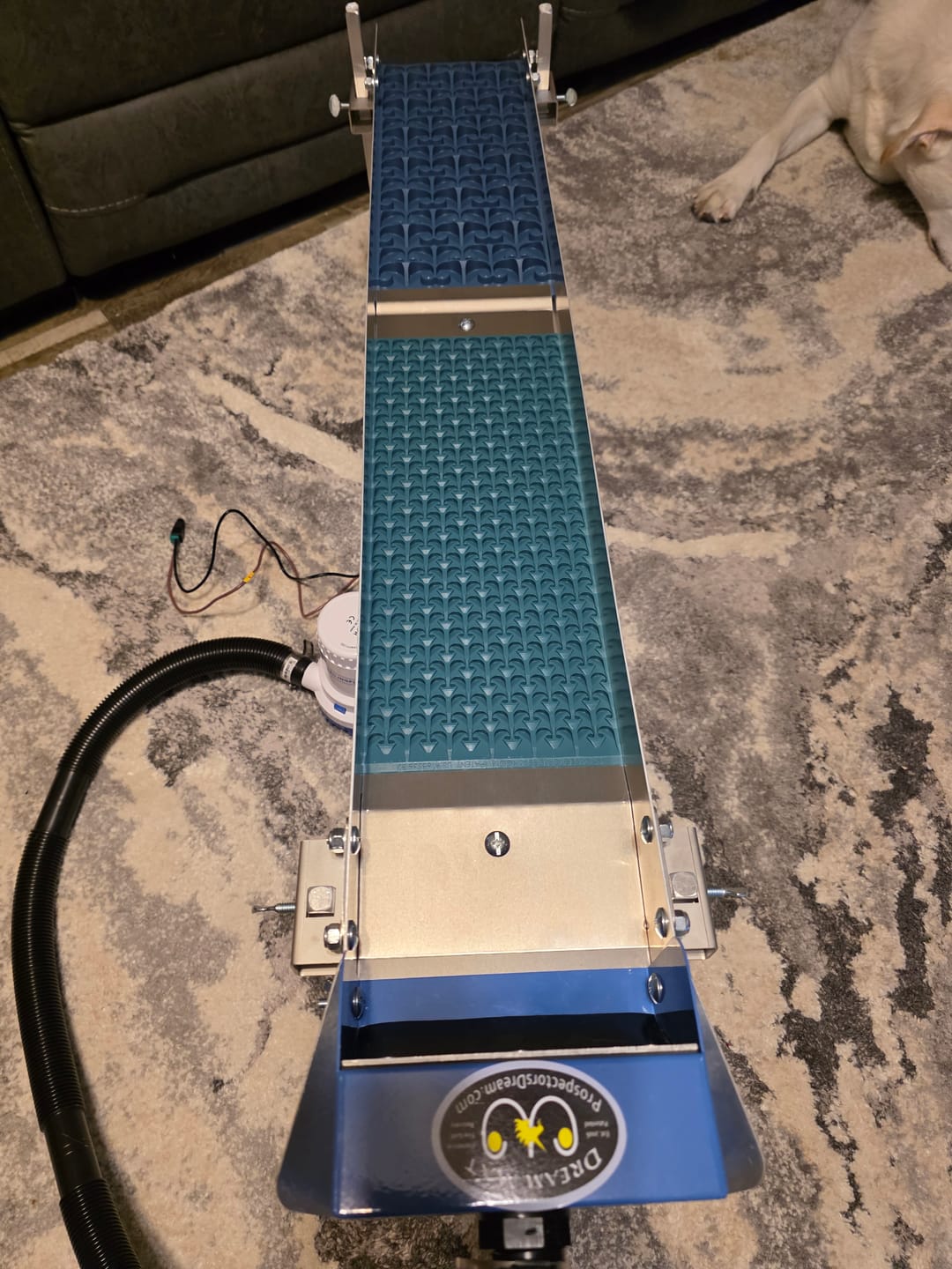Customer photo review of 6x42 Power Sluice Box Micro/Mini Kit - Gold Highbanker
