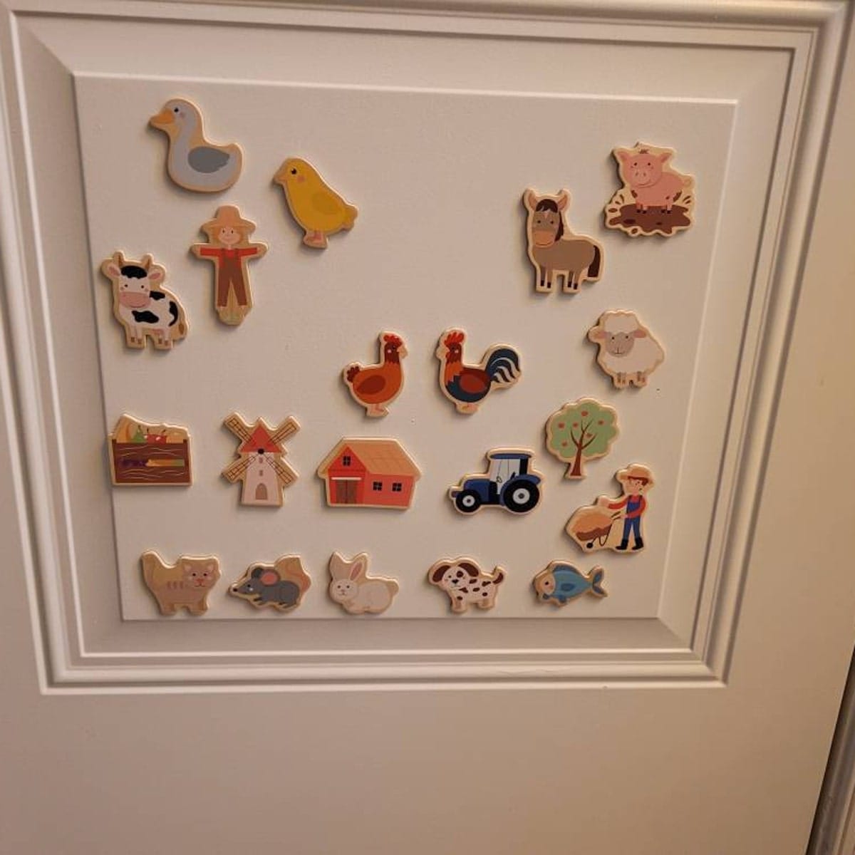 Customer photo review of Kühlschrankmagnete: Bauernhof