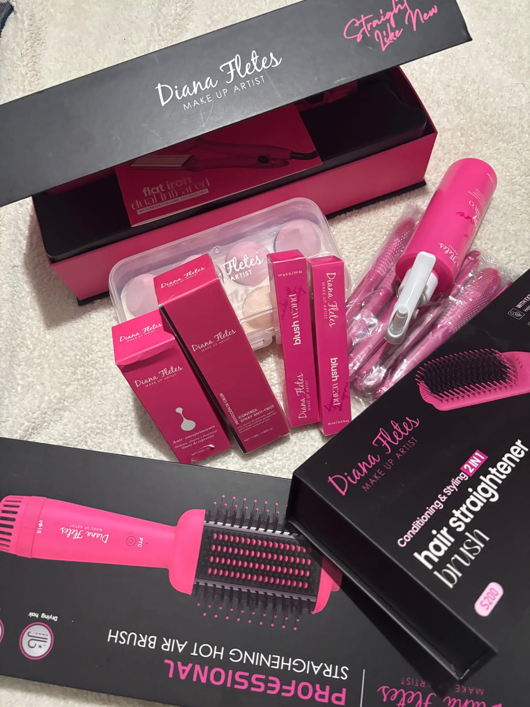 Customer photo review of Blusher Líquido Diana Fletes