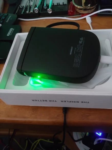 Customer photo review of D11 2024 Upgraded 0.5 Inch Label Maker Machine with Tape - 300dpi upgraded resolution