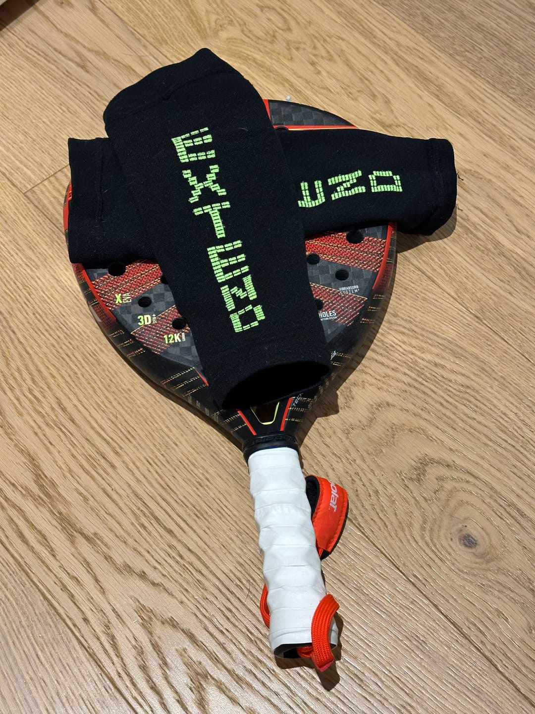 Customer photo review of eXtend High – Kompressiosäärystimet – Musta/Lime