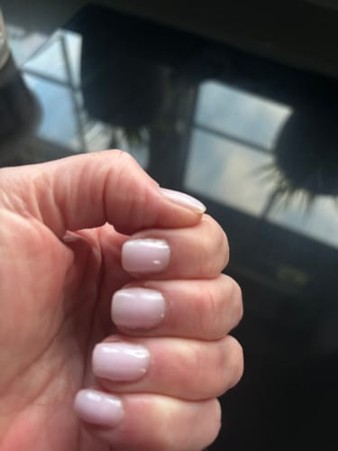 Customer photo review of Fiber base gel "Didier Lab", Soft White, 10ml
