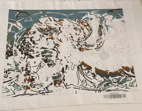 Customer photo review of Sunset Sojourn (Paint by Numbers)