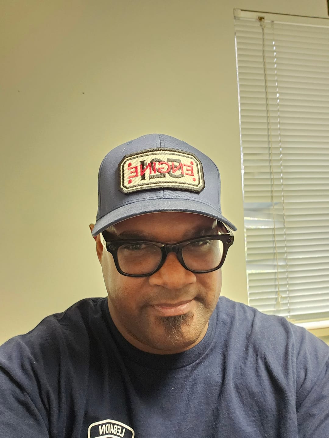 Customer photo review of FLEXFIT HOSE HAT WITH CUSTOM BACK OF HAT