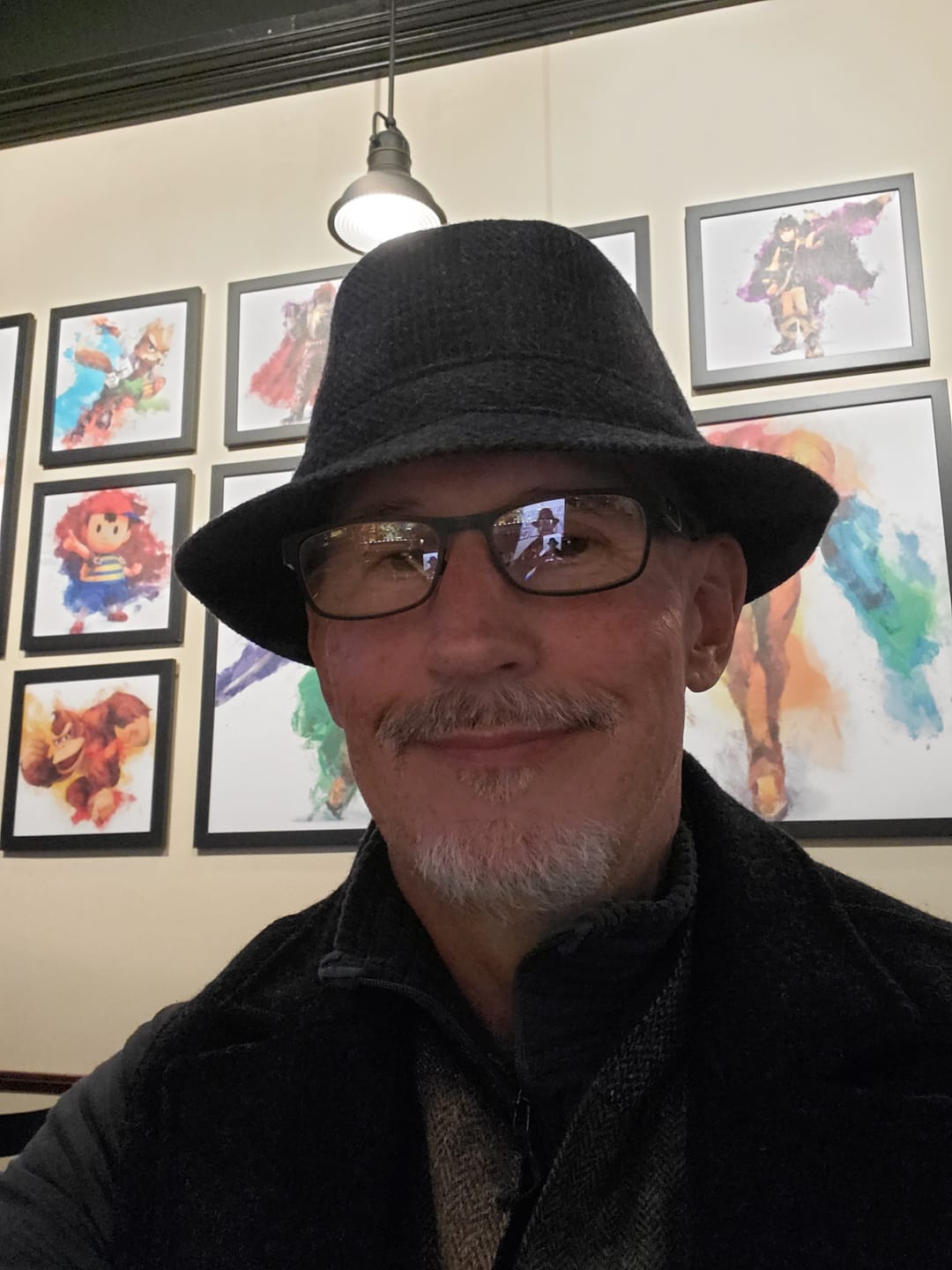 Customer photo review of Walking Hat Tweed