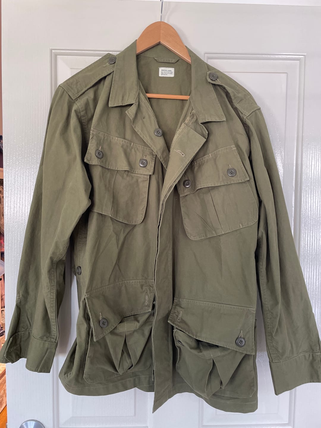 Customer photo review of 1963 1st Model Tropical Jungle Fatigue Jacket