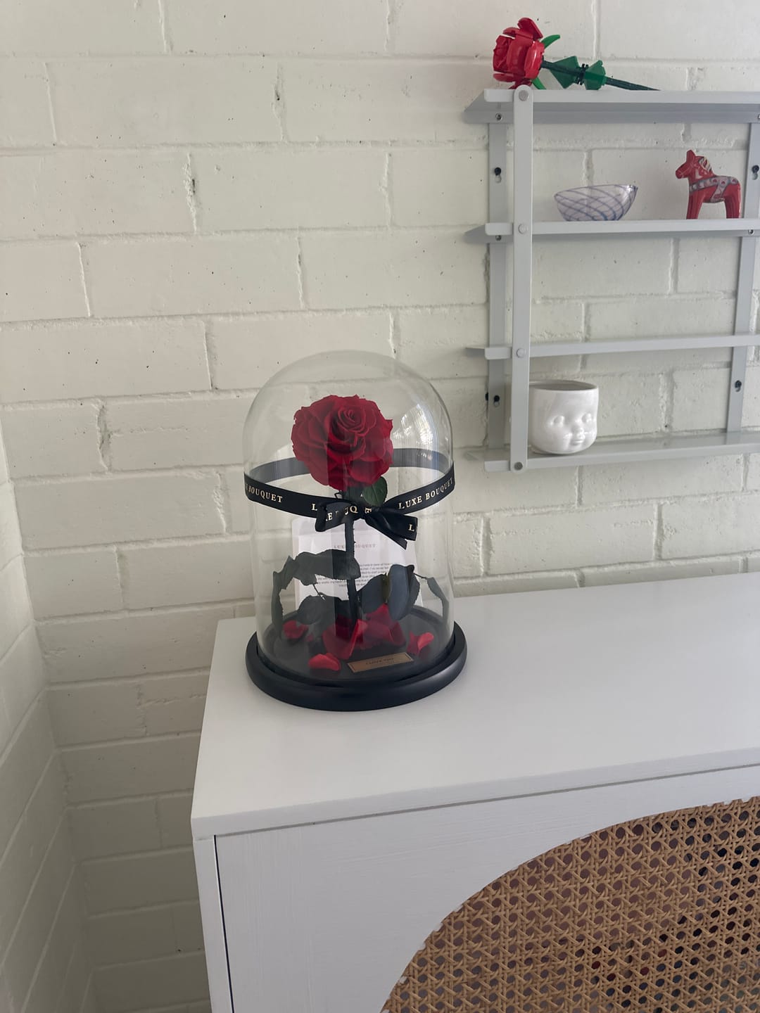 Customer photo review of The Everlasting Rose - Red