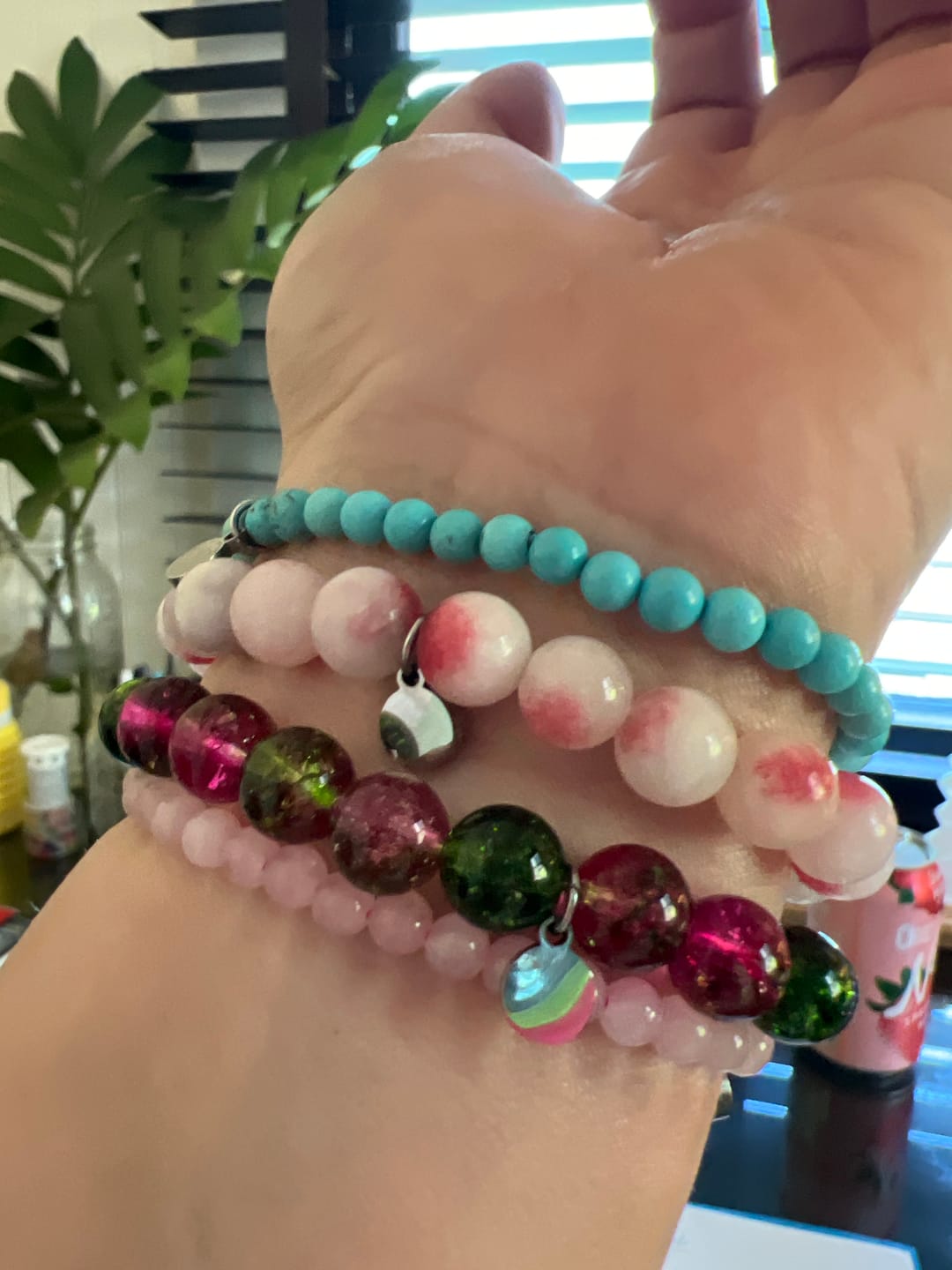 Customer photo review of Turquoise Bracelet Mini