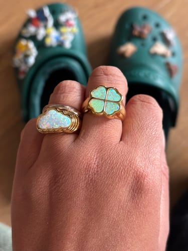 Customer photo review of Irish Charm Gold