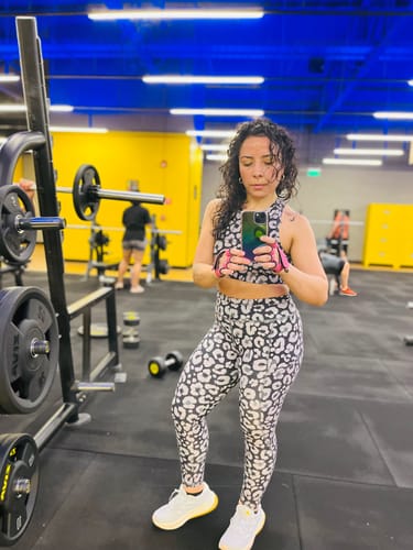 Customer photo review of Leggins Bali Print Gili