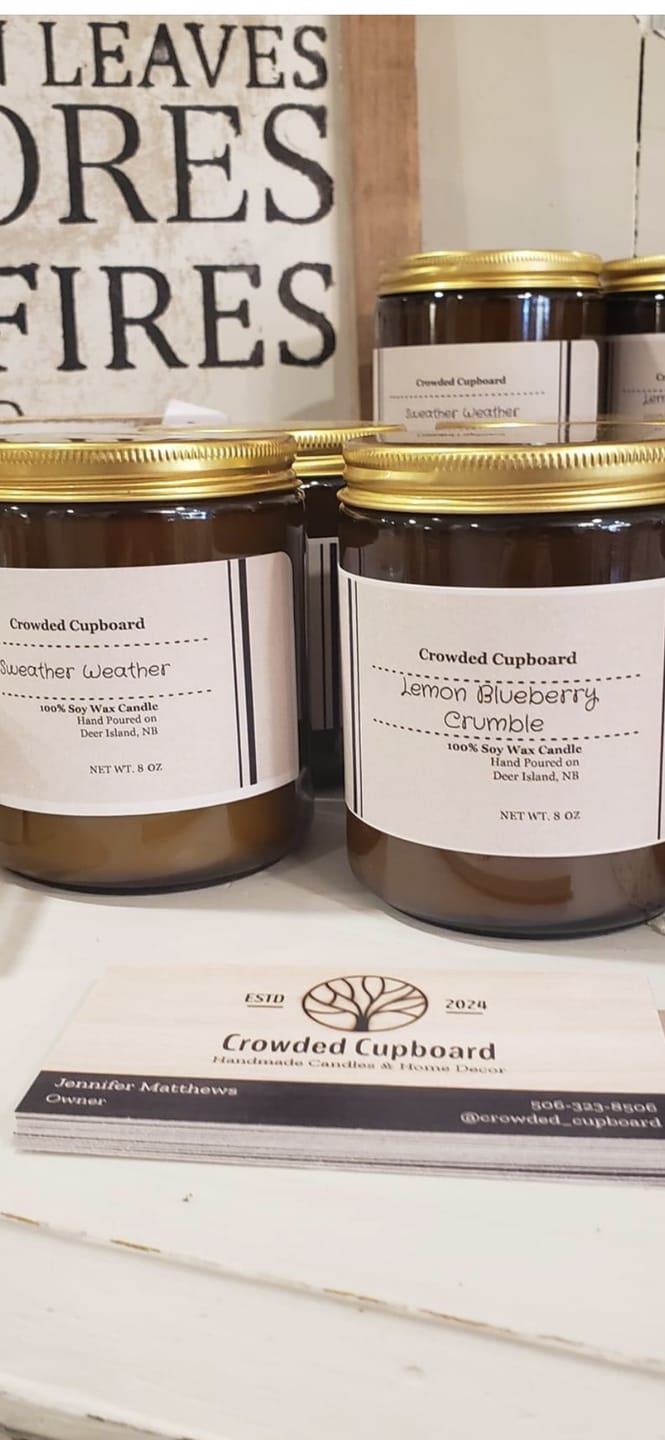 Customer photo review of 9oz (250ml) 20 CASES OF 12 - $1.10/Each - (240 JARS) Amber Glass Straight-Side Jar (CS/12)