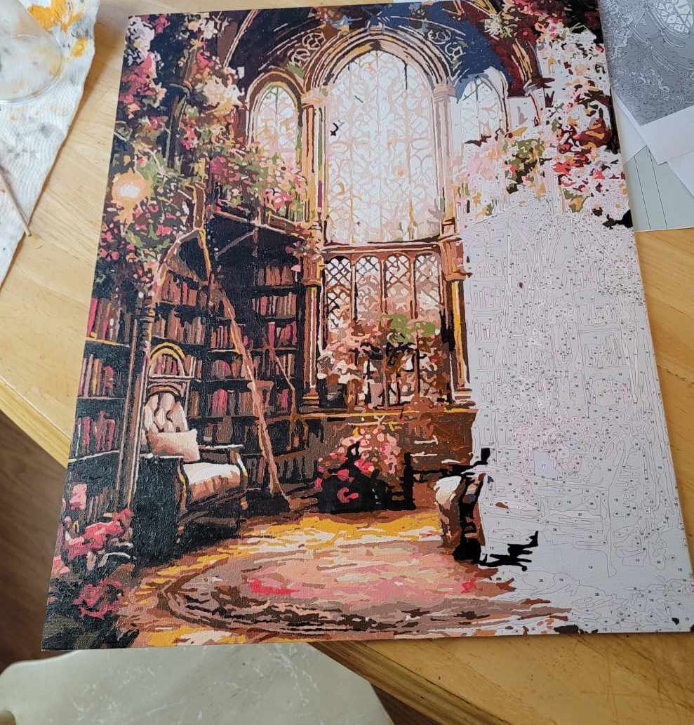 Customer photo review of Enchanted Floral Library