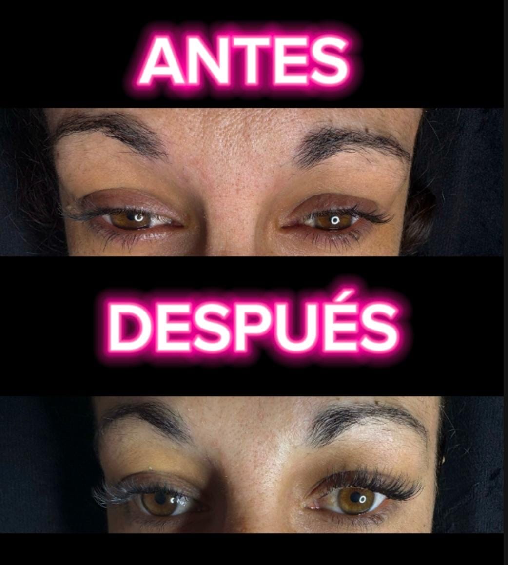 Customer photo review of Classic Lashes
