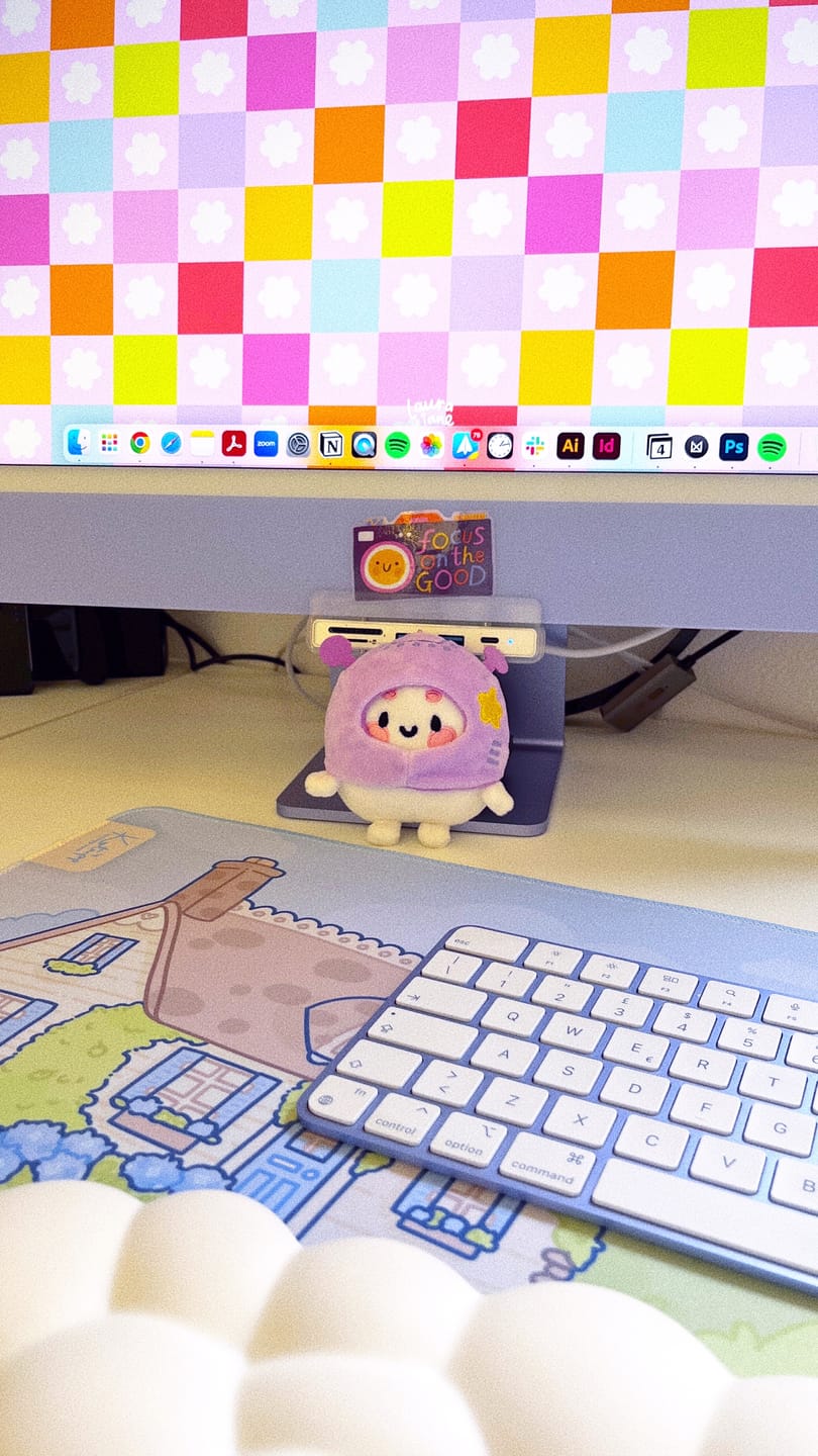 Customer photo review of Marshie Kawaii Astronaut Plush Keychain | Cute Space Plush Clip | Mini Bag Charm | Kawaii Gift for Plushie Collectors
