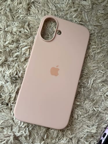 Customer photo review of iPhone Silicone Case (Pink Sand)