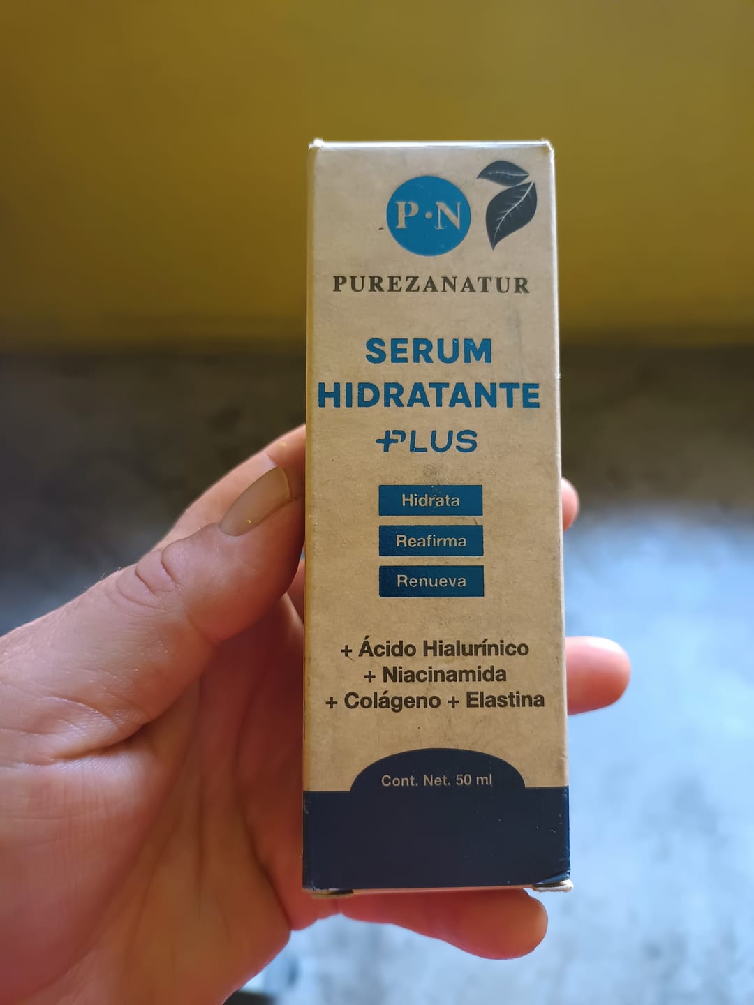 Customer photo review of Serum Hidratante Plus