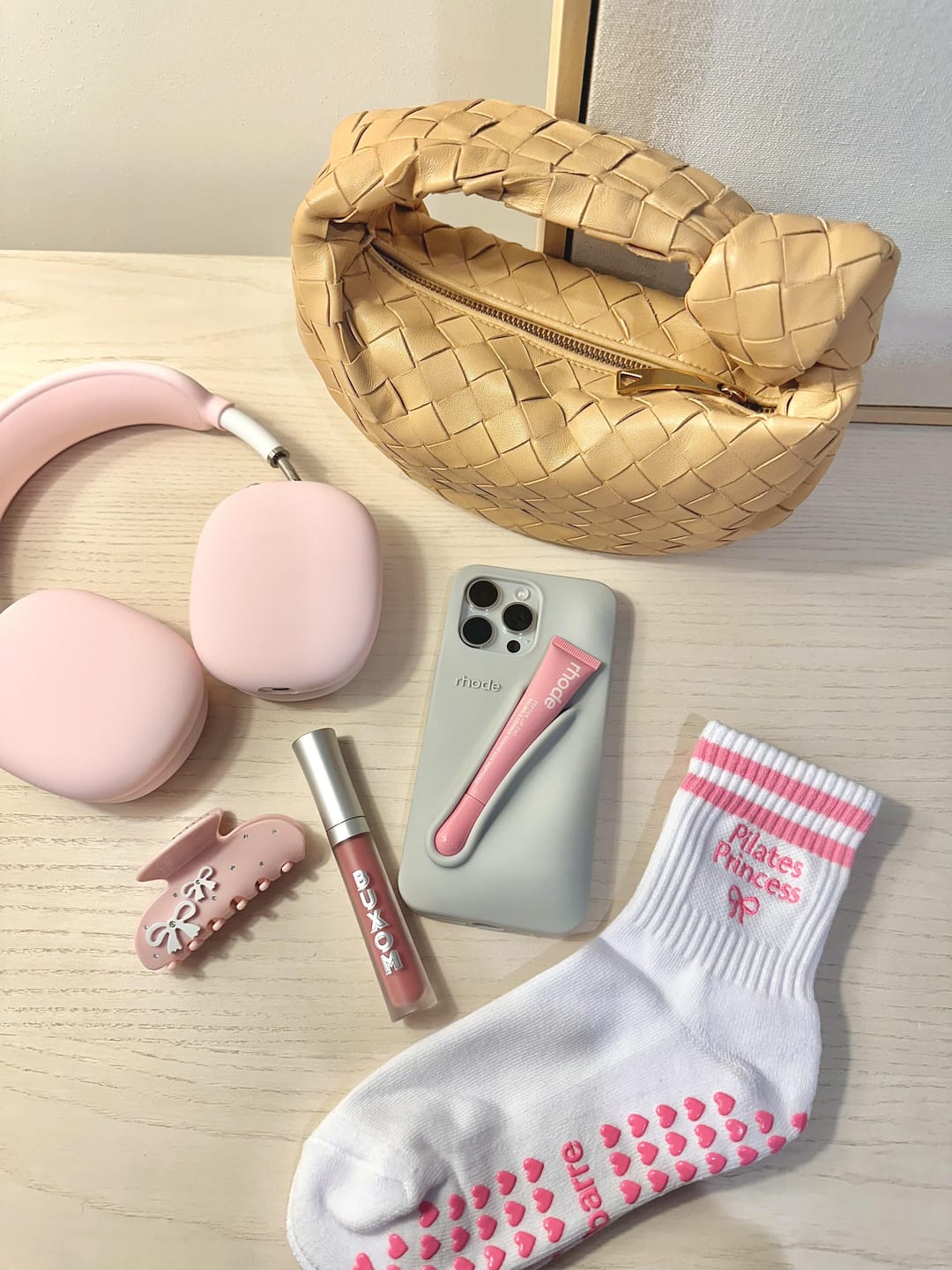 Customer photo review of Princess Grip Socks - WHITE