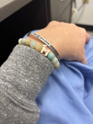 Customer photo review of STRĀ Dog Beaded Bracelet