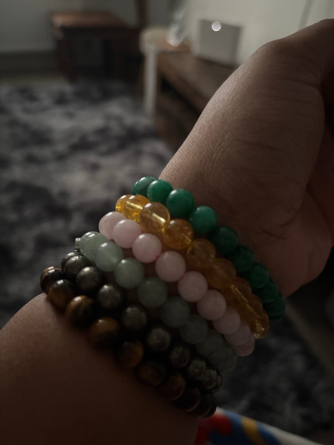 Customer photo review of Aventurine Bracelet