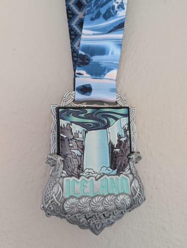 Customer photo review of Iceland Virtual Challenge