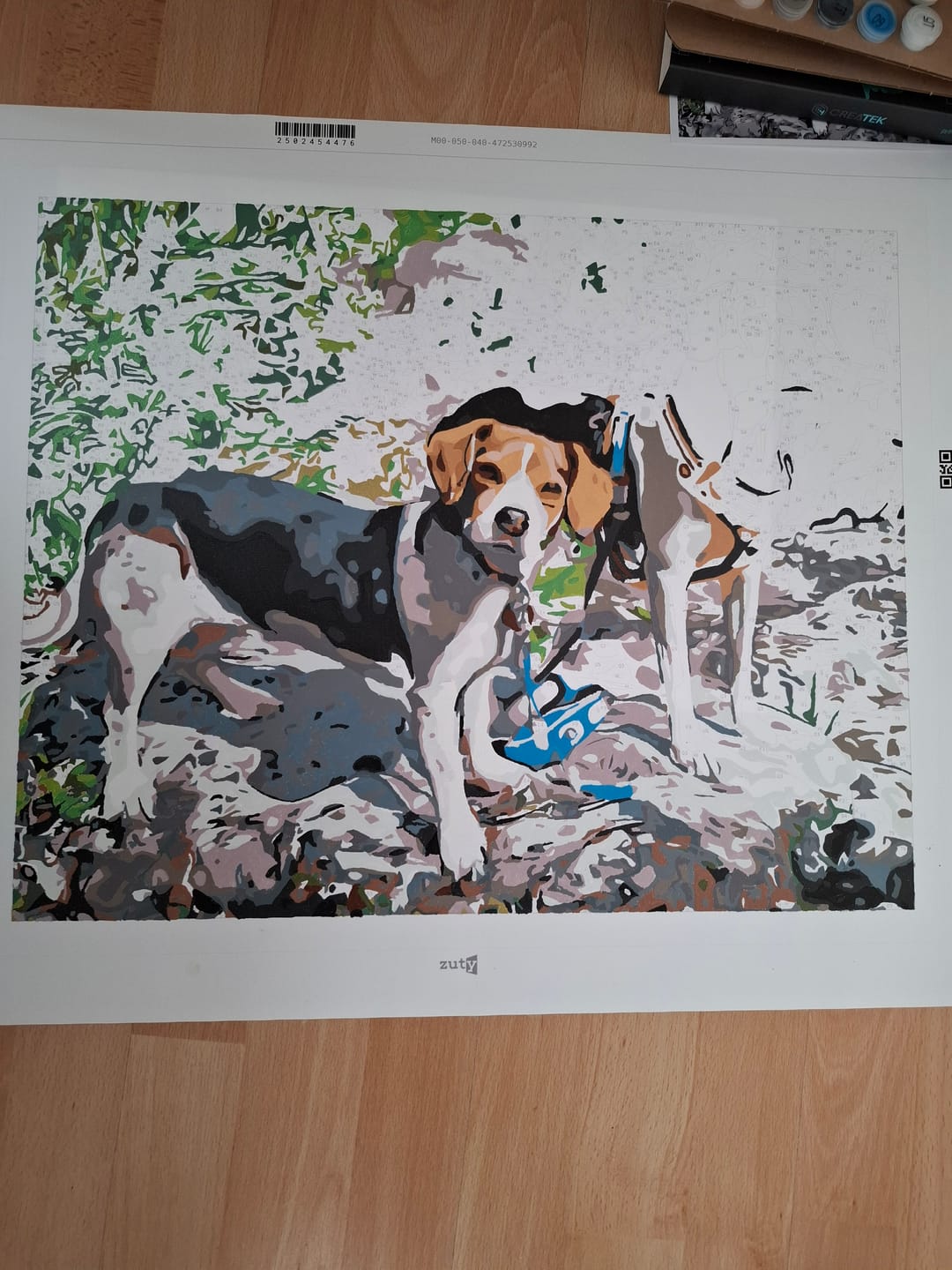 Customer photo review of Malen nach Zahlen - DEIN EIGENES FOTO