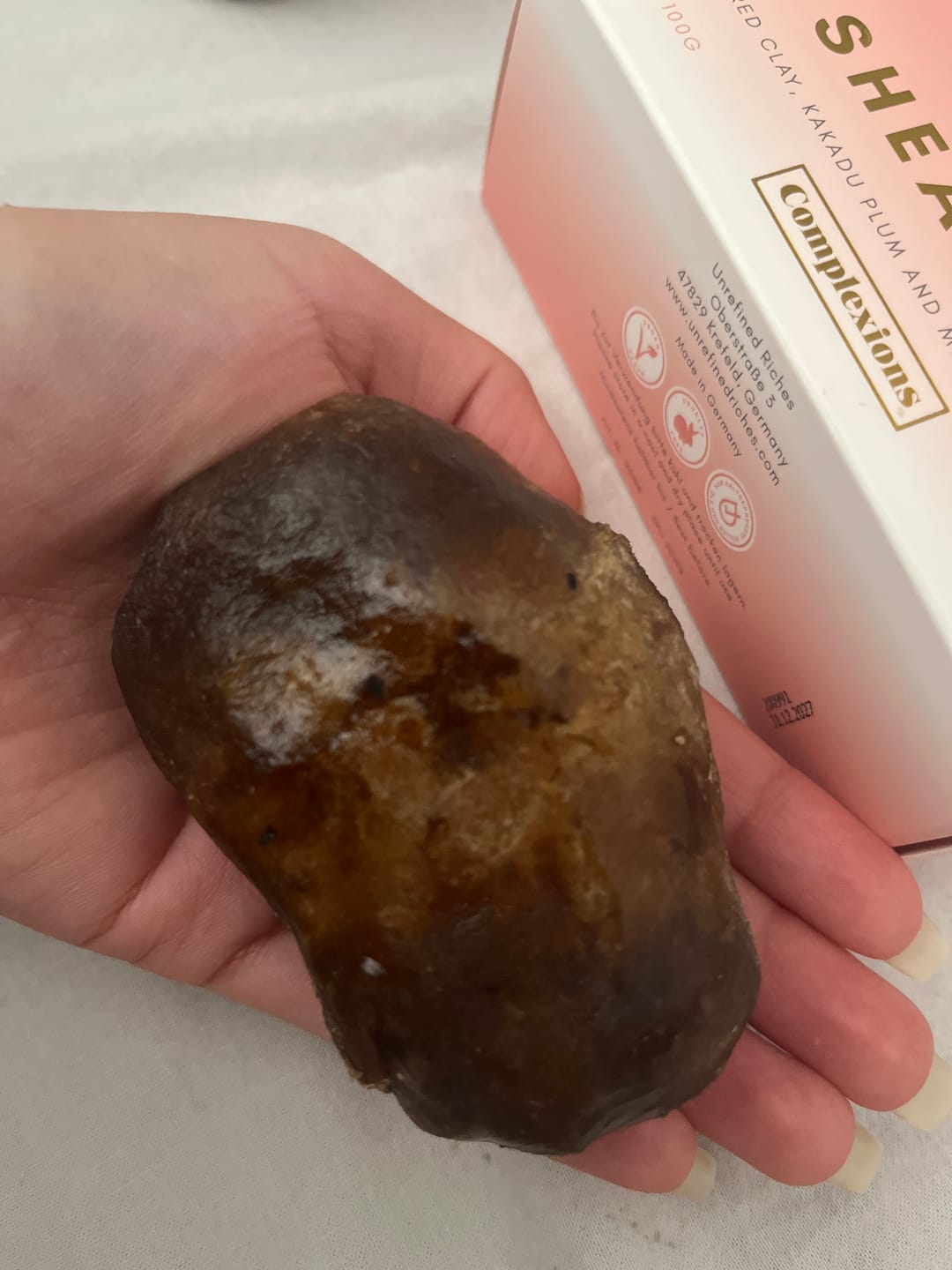 Customer photo review of BLACK SOAP - afrikanische schwarze Seife