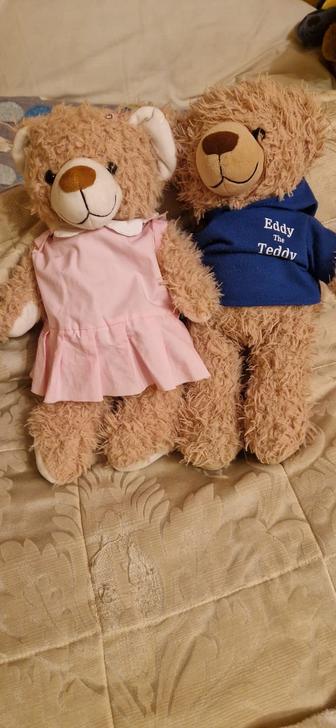 Customer photo review of Peggy The Teddy Bear