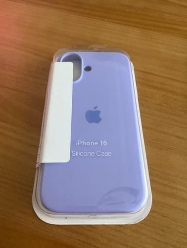 Customer photo review of iPhone Silicone Case (Lilac)