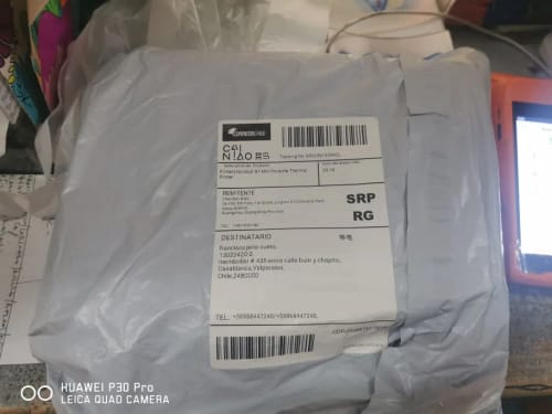 Customer photo review of B1 Inkless Thermal Label Printer, Create Professional Labels with Ease